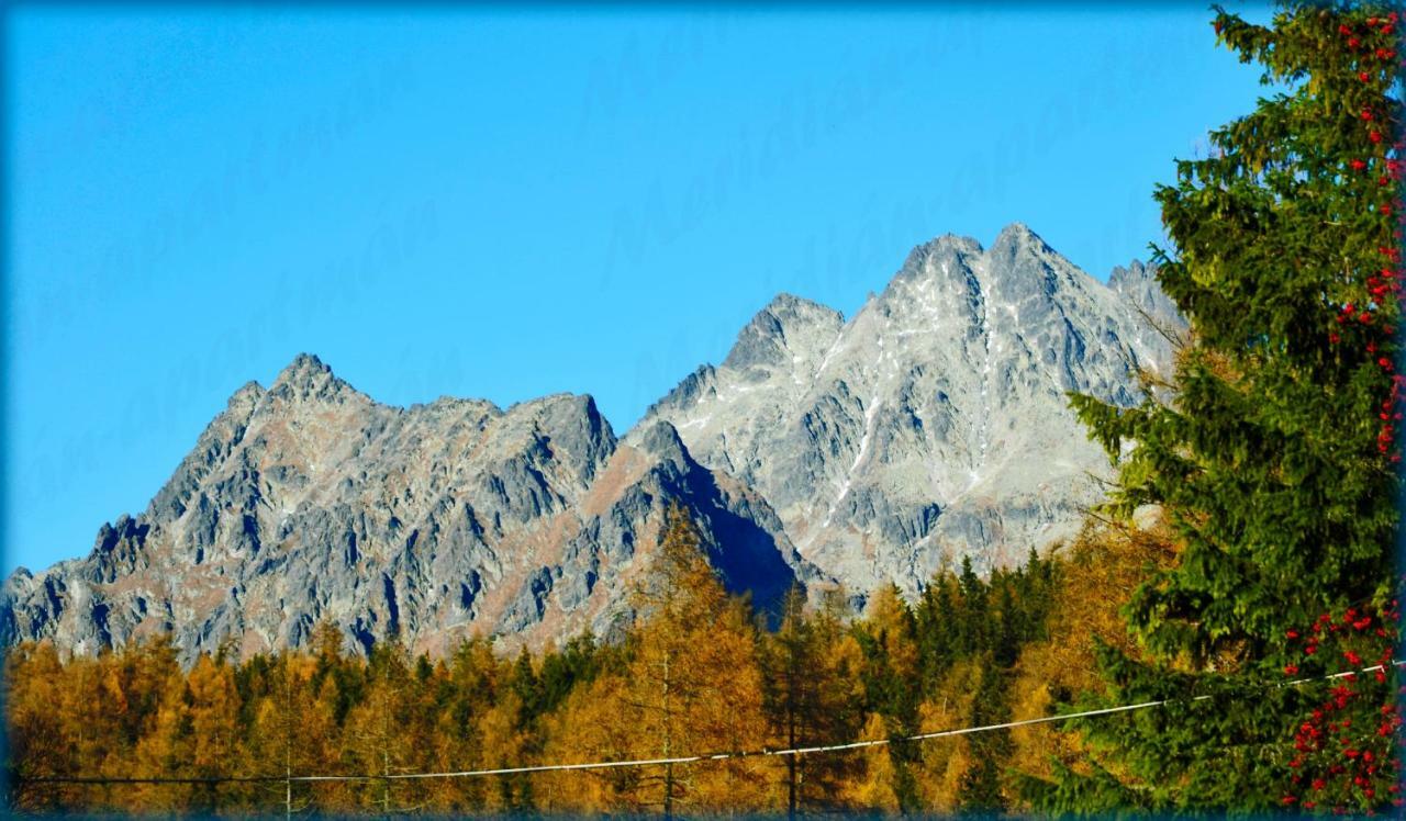 Meridian-Apartman, Stary Smokovec, Primo, Vysoké Tatry Dış mekan fotoğraf