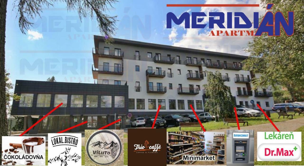Meridian-Apartman, Stary Smokovec, Primo, Vysoké Tatry Dış mekan fotoğraf